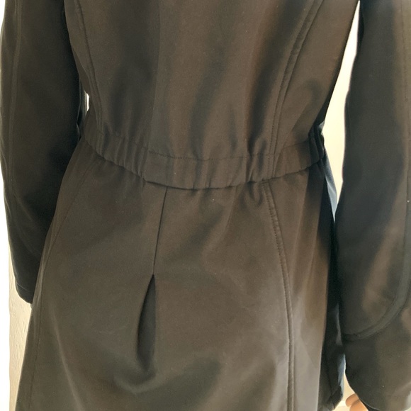 MED•DKNY•DOUBLE HOODED BLACK FUNky COAT• - Picture 9 of 13